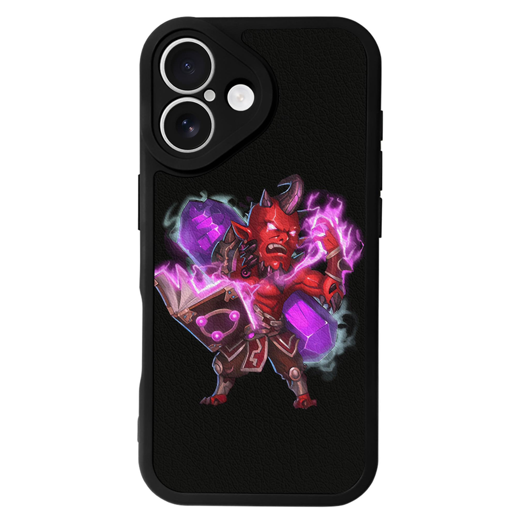 リーグ・オブ・レジェンド League of Legends LOL 【iPhone 16シリーズ対応】シリコンスマホケース（レザー調） 材質：シリコン